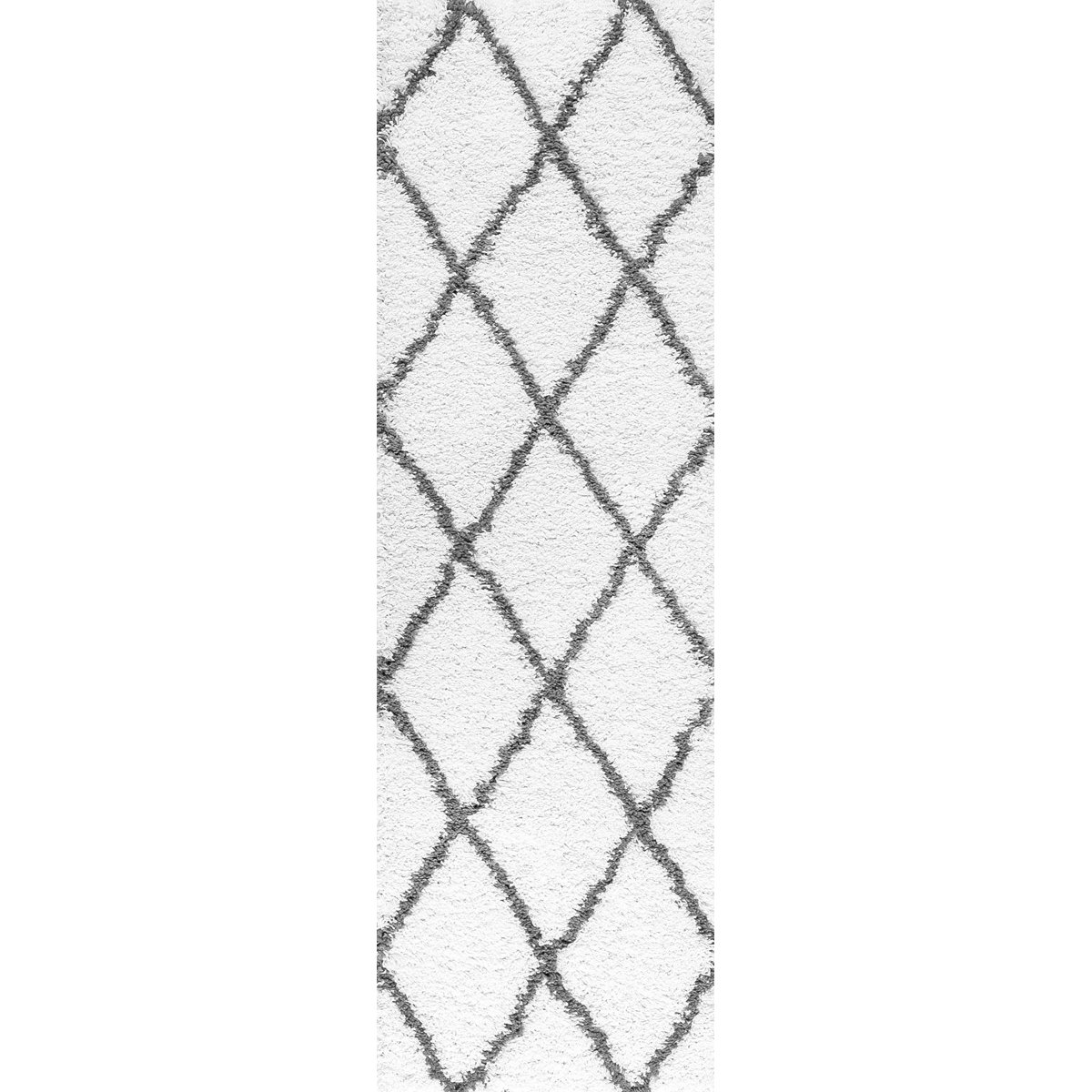 Mercury Row® Babich Area Rug in White/Grey & Reviews Wayfair